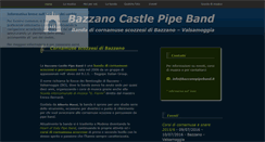 Desktop Screenshot of bazzanopipeband.it